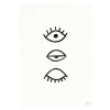 Fine Little Day Julisteet^Eye Eye juliste, 50x70 cm