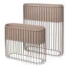 Broste Copenhagen Ruukut^Fenja kukkalaatikko setti, Simply taupe warm grey