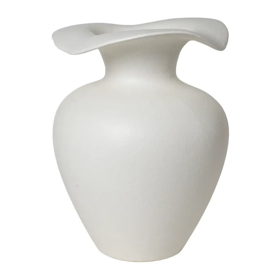 Broste Copenhagen Maljakot^Florentina maljakko M 32 cm, Valkoinen
