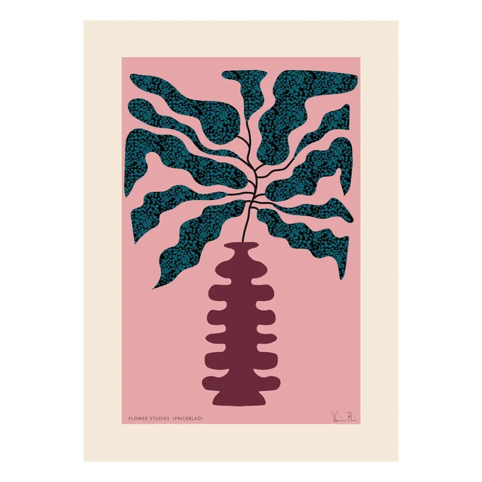 Paper Collective Julisteet^Flower Studies 01 (Kirjovehka) -juliste, 30 x 40 cm