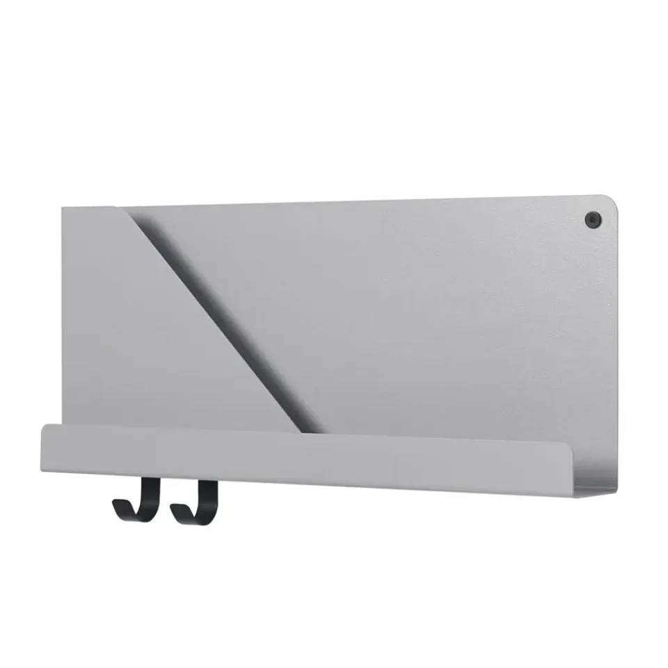 Muuto Hyllyt & Hyllyjärjestelmät^Folded hylly pieni, Harmaa