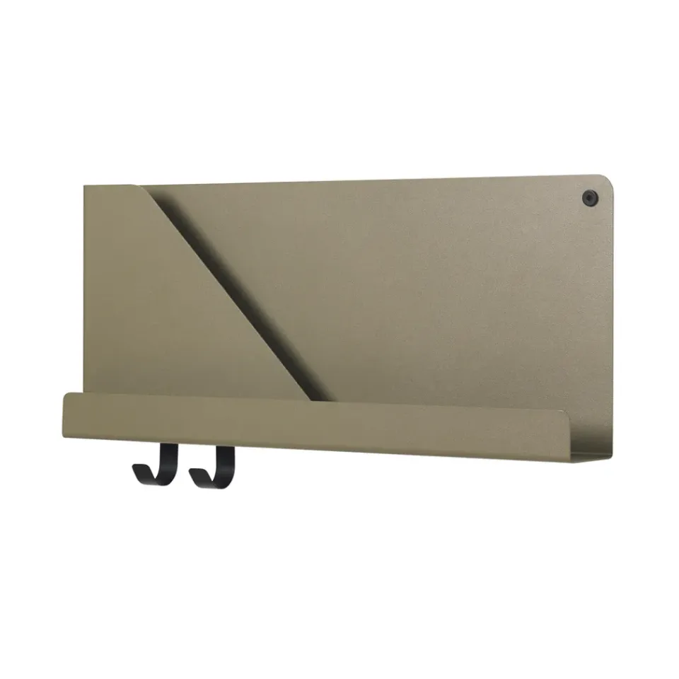 Muuto Hyllyt & Hyllyjärjestelmät^Folded hylly pieni, Olive