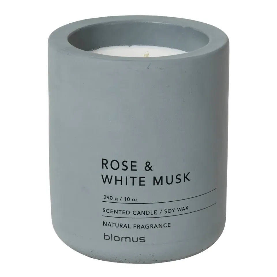 Blomus Tuoksukynttilät & Tuoksutikut^Fraga tuoksukynttilä 55 tuntia, Rose & White Musk-Flintstone