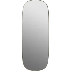 Muuto Seinäpeilit^Framed peili iso, Taupe-clear, 118x44,5