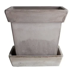 Bergs Potter Ruukut^Gaia raw ruukku, Harmaa, Ø25 cm