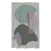 Mette Ditmer Suihkuverhot^Gallery suihkuverho 150 x 200 cm, Frost green