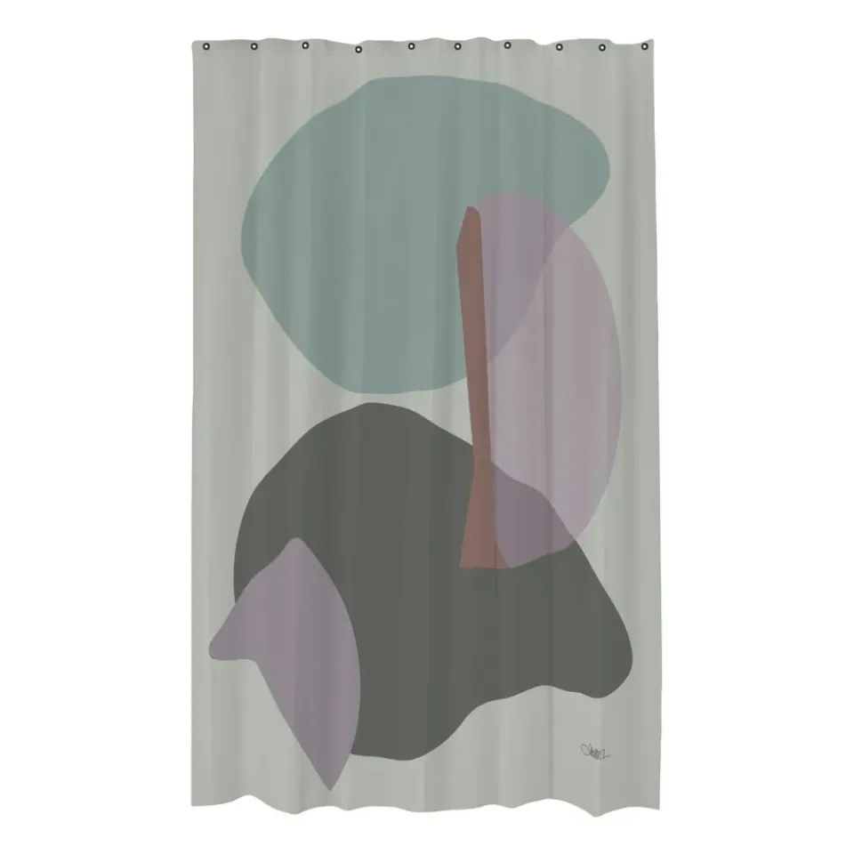 Mette Ditmer Suihkuverhot^Gallery suihkuverho 150 x 200 cm, Frost green