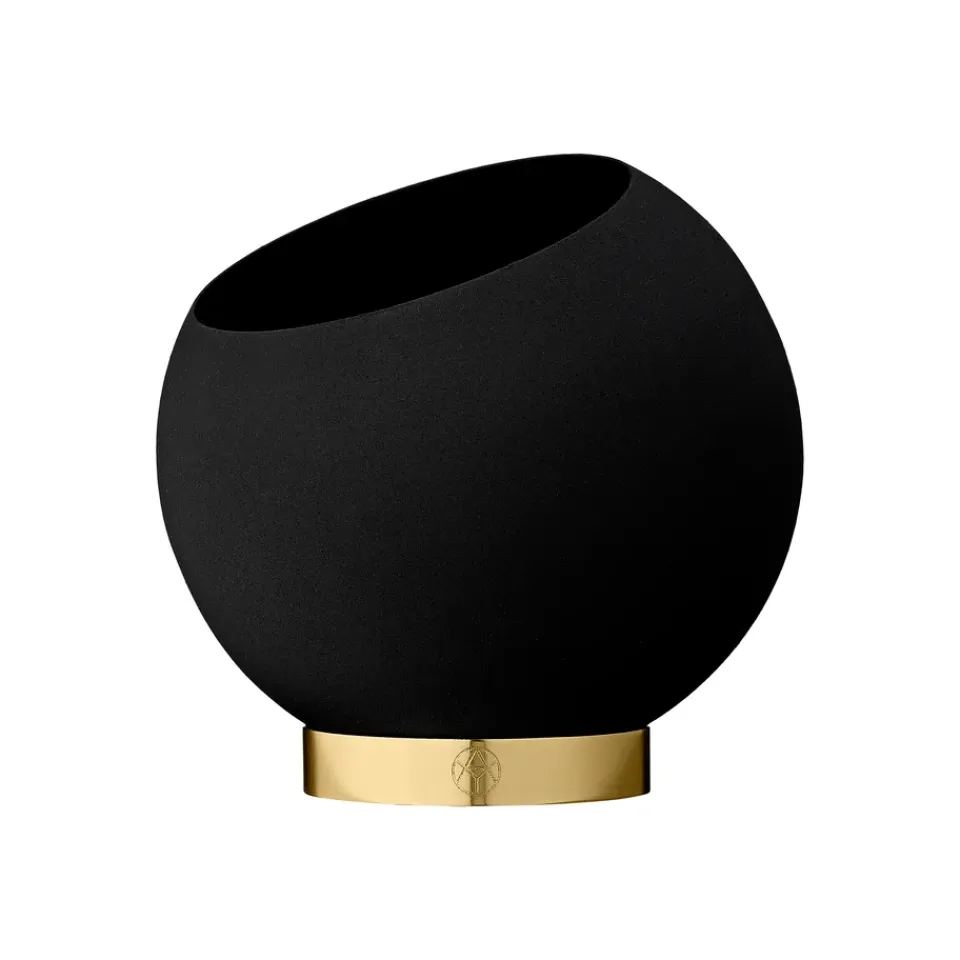 AYTM Ruukut^Globe kukkaruukku Ø 17 cm, Black