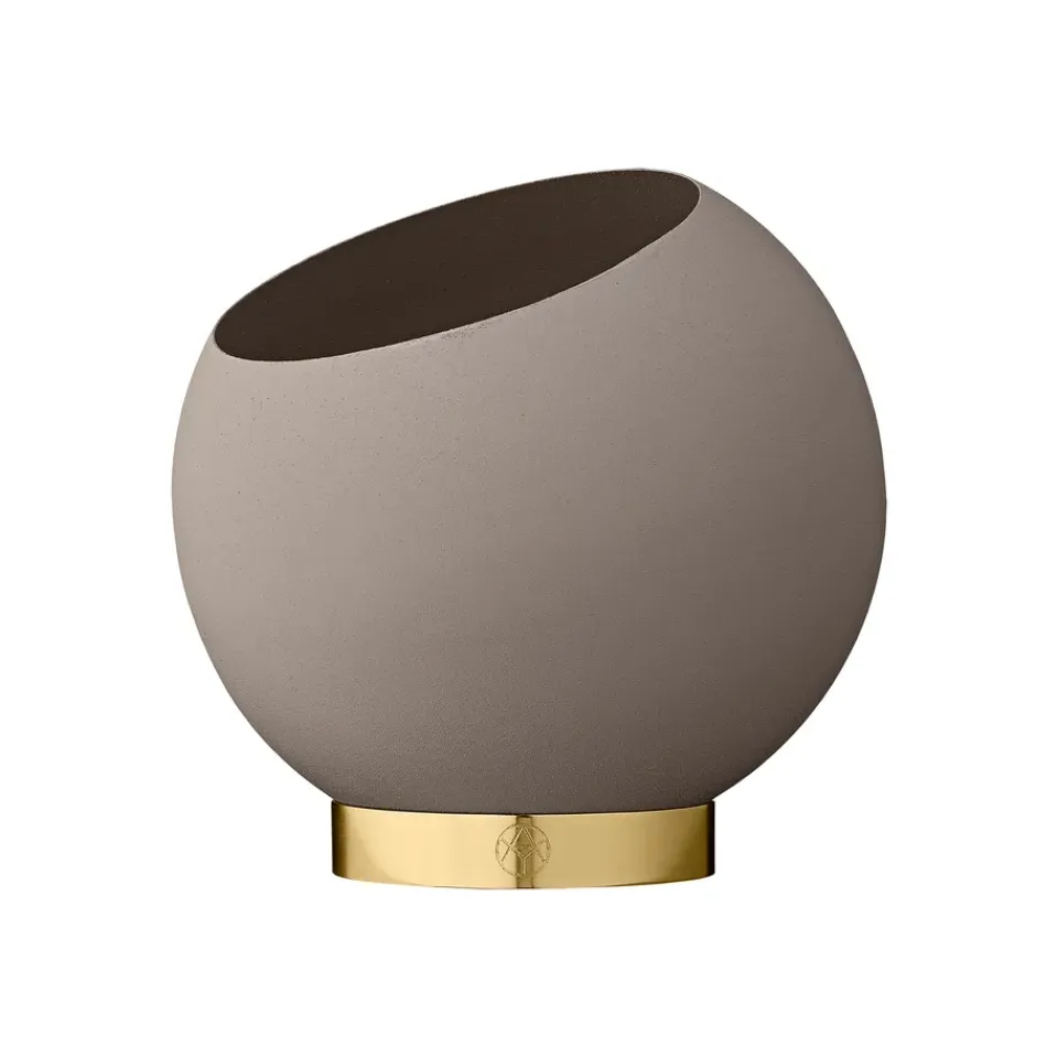 AYTM Ruukut^Globe kukkaruukku Ø 17 cm, Taupe