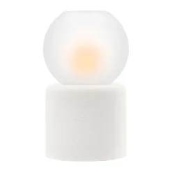 Solstickan Design Kynttilälyhdyt & Kynttilävadit^Globe lämpökynttilälyhty Ø9,5x17 cm, Valkoinen