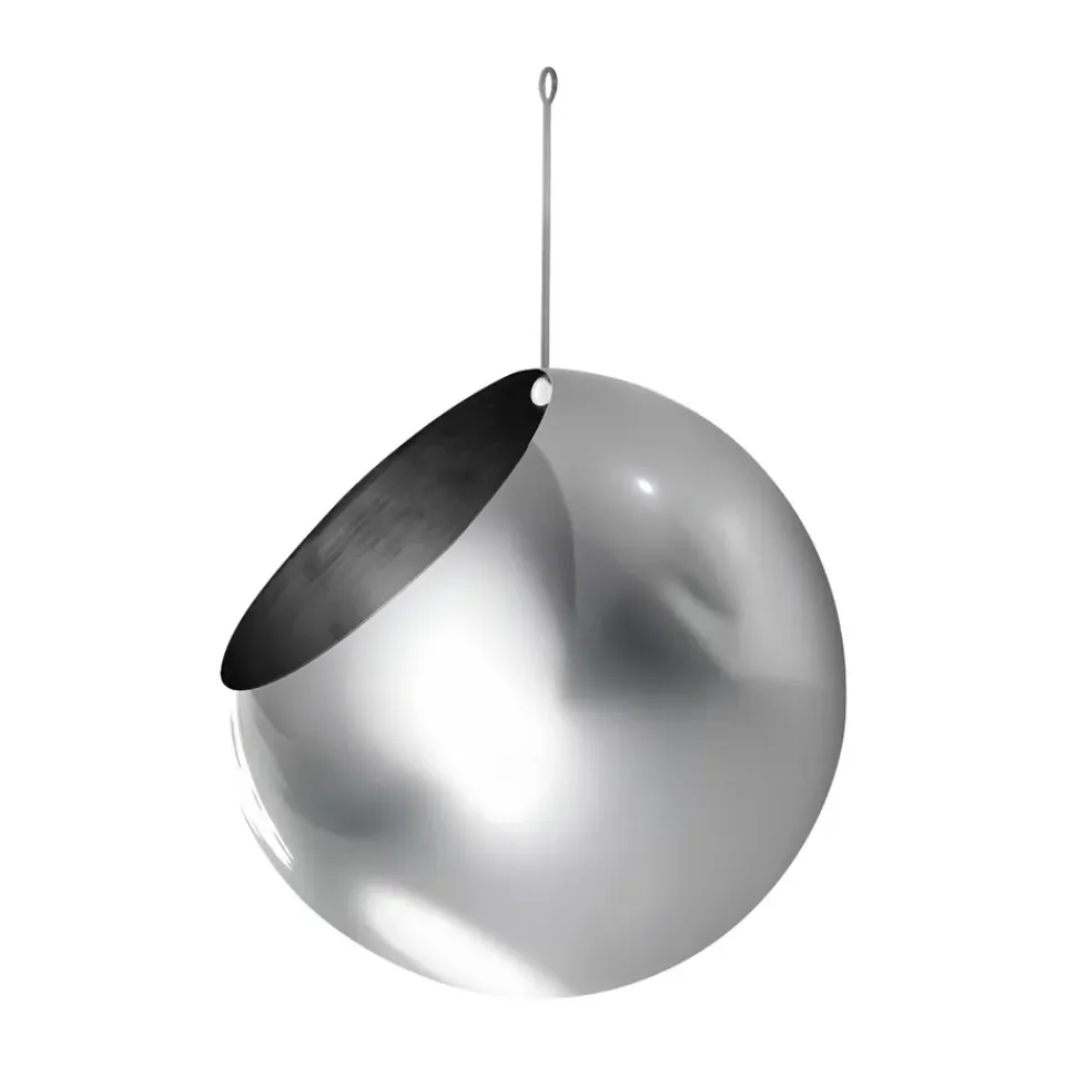 AYTM Ruukut^GLOBE riippuva ruukku Ø17 cm k28 cm, Hopea