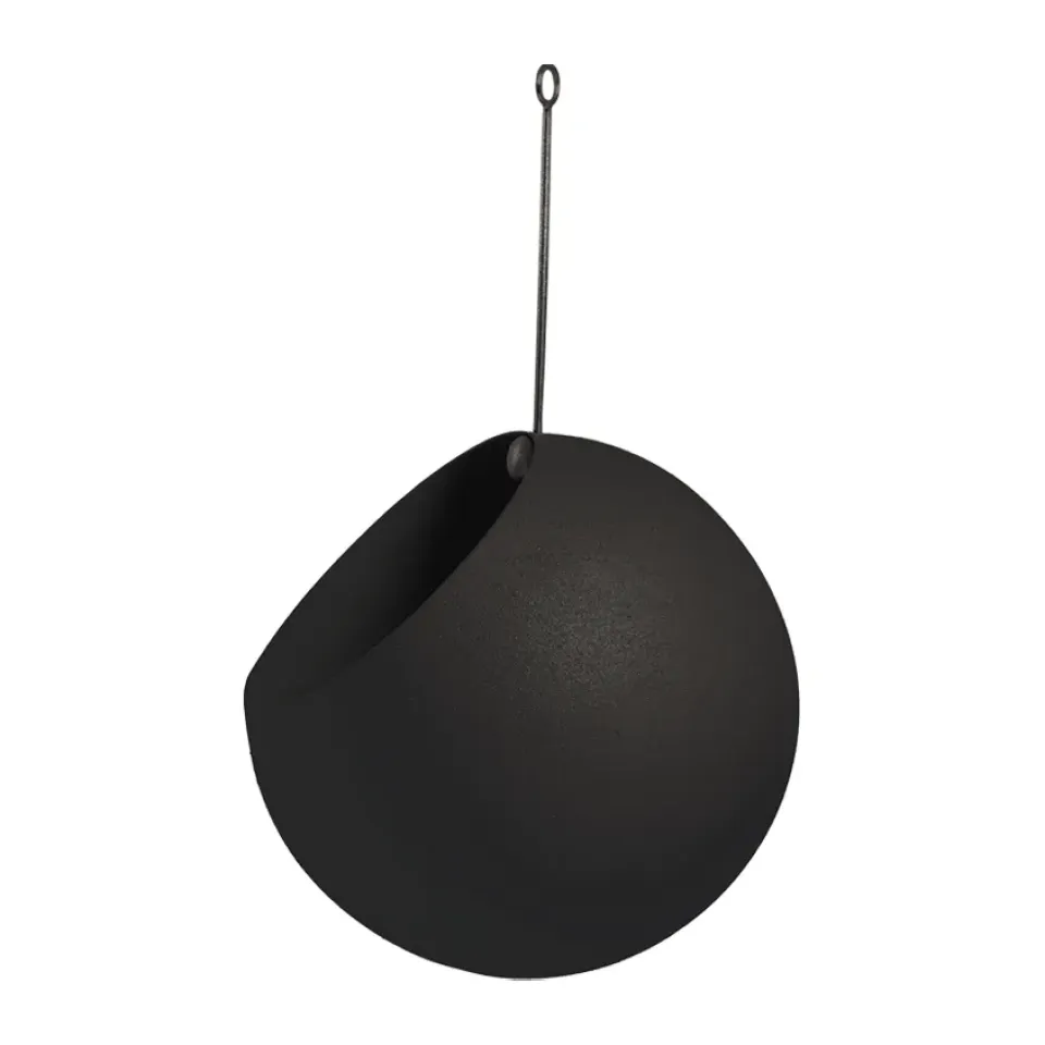 AYTM Ruukut^GLOBE riippuva ruukku Ø17 cm k28 cm, Musta
