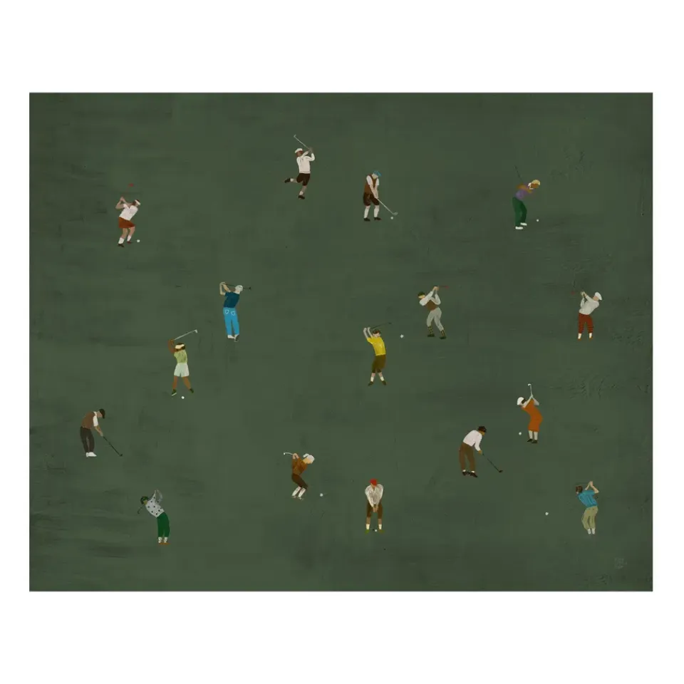 Fine Little Day Julisteet^Golfers juliste, 40 x 50 cm