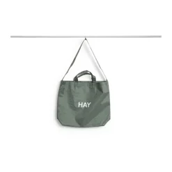 HAY Säilytyskorit^Grid Crossover Bag laukku medium, Dark green, medium