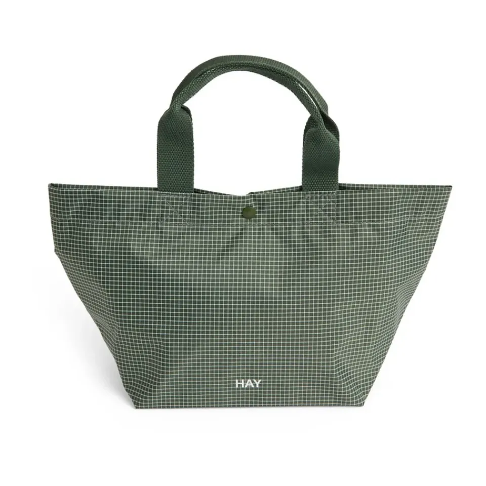 HAY Säilytyskorit^Grid Everyday Bag laukku, Dark green, mini