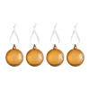 Cooee Design Joulukoristeet^Gry Marble joulupallo Ø8 cm, Cognac