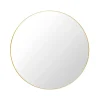 GUBI Pyöreät Peilit|Seinäpeilit^peili, Polished brass