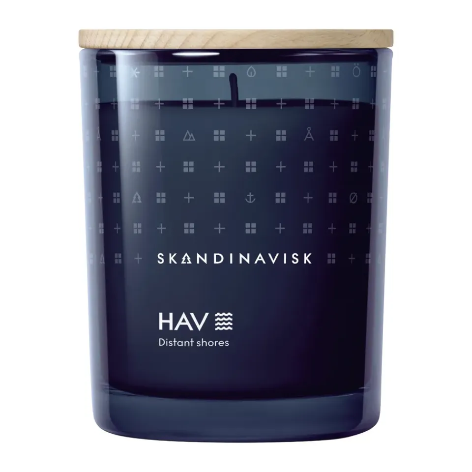 Skandinavisk Tuoksukynttilät & Tuoksutikut^Hav tuoksukynttilä kannella, 200 g