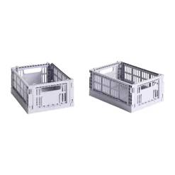 HAY Säilytyskorit^Colour Crate Mini 2-pack 13x17 cm, Lavender