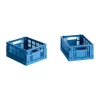 HAY Säilytyskorit^Colour Crate Mini 2-pack 13x17 cm, Electric blue