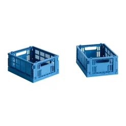 HAY Säilytyskorit^Colour Crate Mini 2-pack 13x17 cm, Electric blue