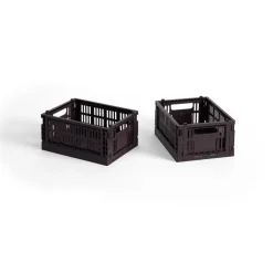 HAY Säilytyskorit^Colour Crate Mini 2-pack 13x17 cm, Bordeaux