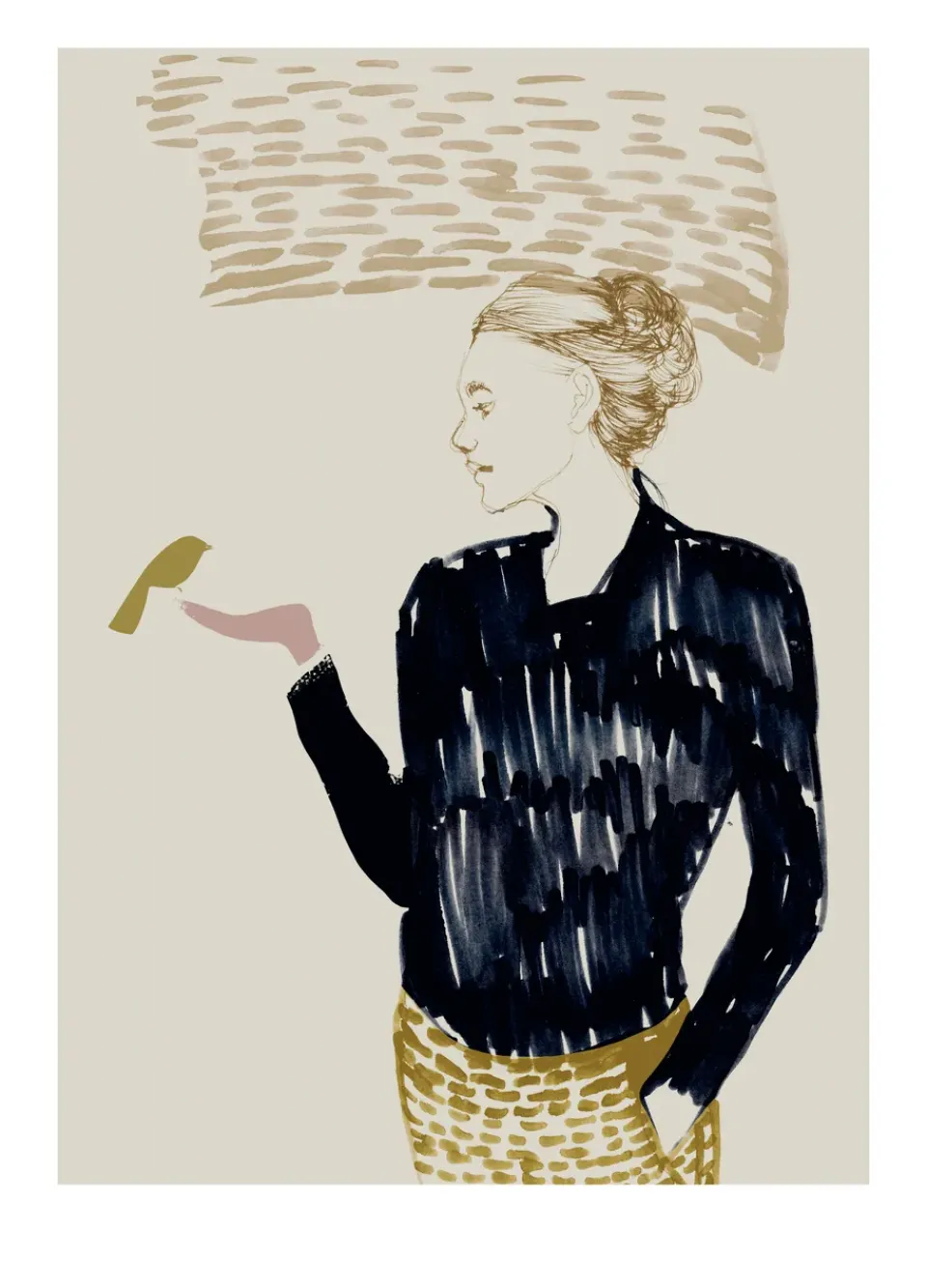 Anna Bülow Julisteet^Hello juliste, 50x70 cm