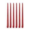 Hilke Collection Kynttilät^Herrgårdsljus kynttilät 30 cm 6-pakkaus, Punainen kiilto