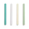 HAY Kynttilät^Hexagon Candle kynttilä mix 4-pack, Pastel