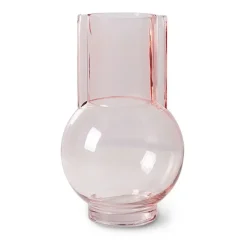 HKliving Maljakot^HK Living -lasimaljakko 23 cm, pink