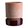 Bergs Potter Ruukut^Hoff ruukku, Ø14 cm, Raw Rosa-Deep Burgundy