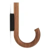 Gejst Koukut & Vaateripustimet^Hook koukku 19 cm, Saksanpähkinä-musta