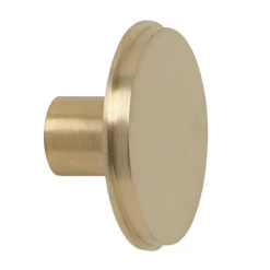 Ferm Living Koukut & Vaateripustimet^Hook koukku messinki, Large Ø4,8cm