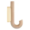Gejst Koukut & Vaateripustimet^Hook koukku mini 13,3 cm, Tammi-messinki