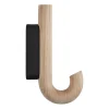 Gejst Koukut & Vaateripustimet^Hook koukku mini 13,3 cm, Tammi-musta
