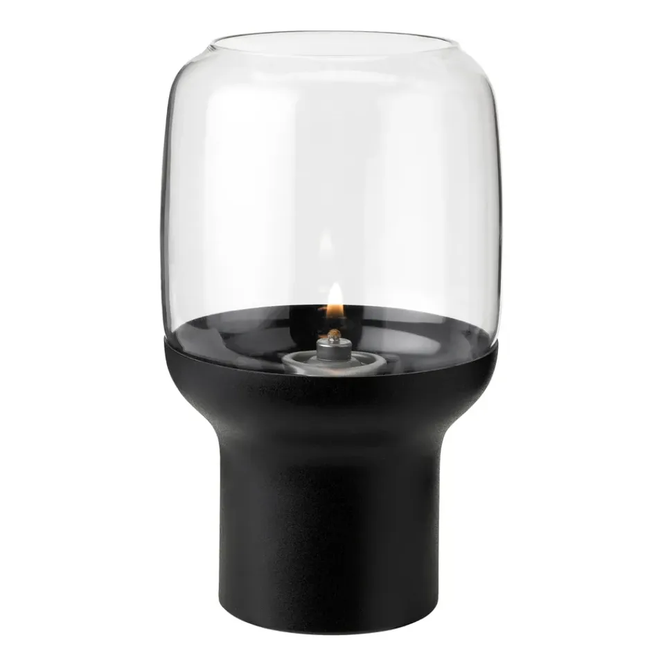 Stelton Kynttilälyhdyt & Kynttilävadit^Hoop hurricane lyhty Ø10 cm, Musta