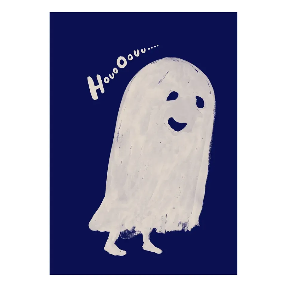 Paper Collective Julisteet|Lastenhuoneen Sisustus^HouoOouu white -juliste, 30x40 cm