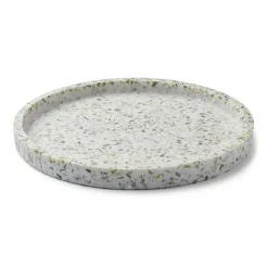 Humdakin Kodinsisustusta Ja Yksityiskohtia|Koristetarjottimet^Terrazzo pyöreä tarjotin Ø 20 cm, Green-white