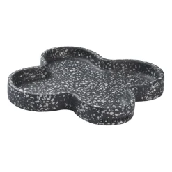 Humdakin Kodinsisustusta Ja Yksityiskohtia|Koristetarjottimet^Terrazzo -tarjotin 27 cm, Black