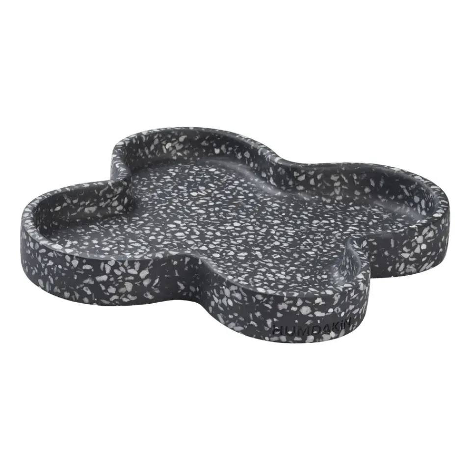 Humdakin Kodinsisustusta Ja Yksityiskohtia|Koristetarjottimet^Terrazzo -tarjotin 27 cm, Black