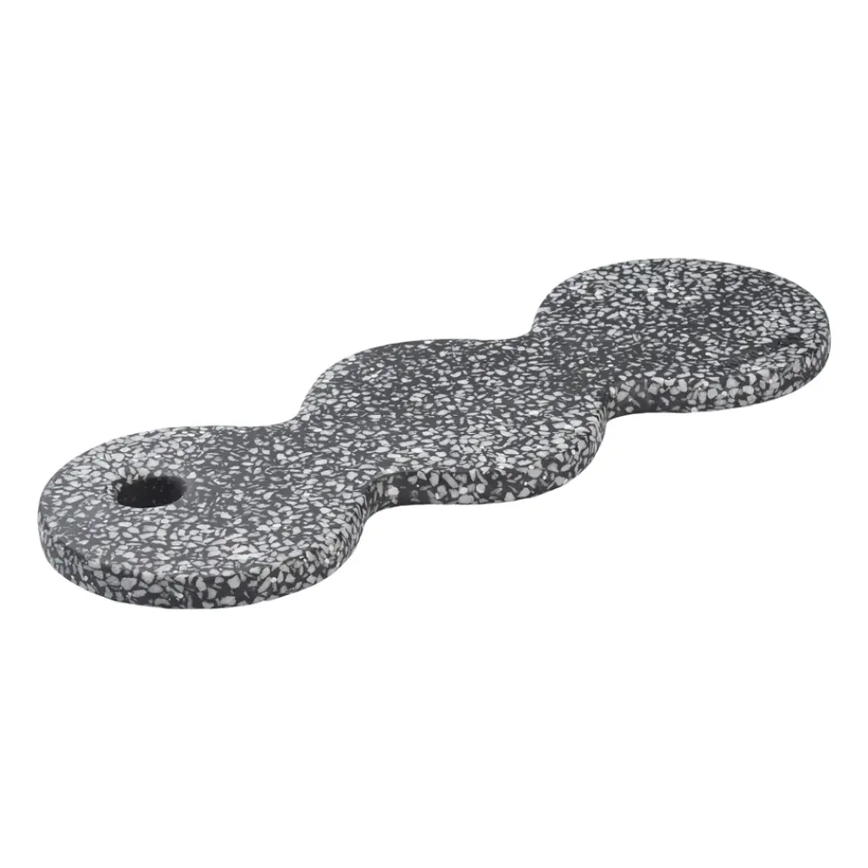 Humdakin Kodinsisustusta Ja Yksityiskohtia|Koristetarjottimet^Terrazzo -tarjotin 40 cm, Black
