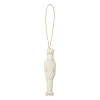 Humdakin Joulukoristeet^Tin Soldier ripustettava joulukoriste puuvilla, Off white/gold