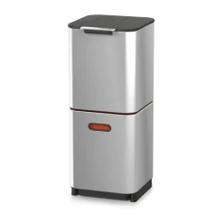 Joseph Joseph Poljinämpärit^Totem Compact roskis 40 L, Ruostumaton teräs