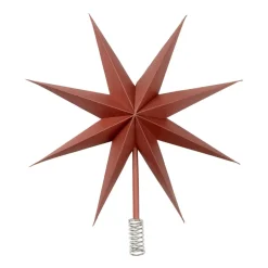 Broste Copenhagen Joulukoristeet^Joulutähti Ø30 cm, Pompeian red