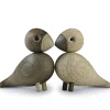 Kay Bojesen Denmark Lastenhuoneen Sisustus|Lastenhuoneen Sisustus^Kay Bojesen Lovebirds, Tammi, 2 kpl