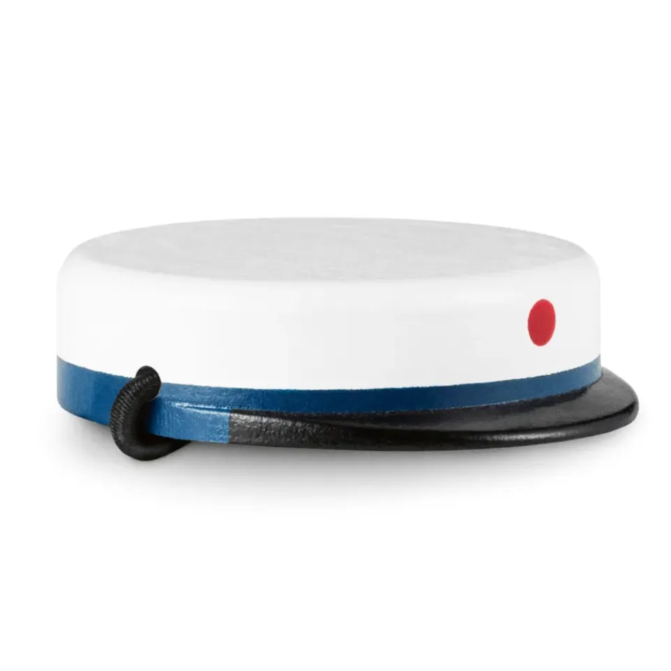 Kay Bojesen Denmark Puuhahmot^Kay Bojesen ylioppilaslakki pienelle apinalle, Valkoinen-sininen