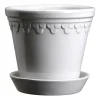 Bergs Potter Ruukut^Københavner ruukku lasitettu Ø14 cm, Mineral White