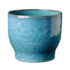 Knabstrup Keramik Ruukut^Knabstrup ulkoruukku Ø 14,5 cm, Dusty blue