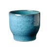 Knabstrup Keramik Ruukut^Knabstrup ulkoruukku Ø 12,5 cm, Dusty blue