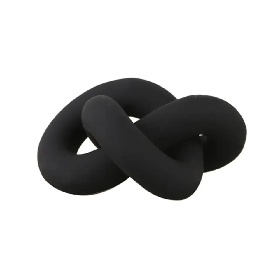 Cooee Design Kodinsisustusta Ja Yksityiskohtia^Knot Table large koriste, Black